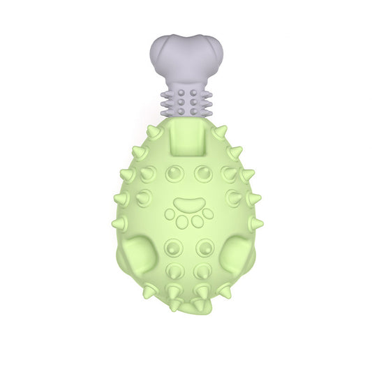Vocal Molar TPR Chicken Leg Dog Teething Toy
