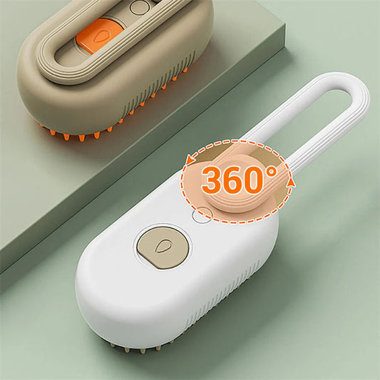 3 in 1 Electric Pet Grooming Comb - Steamy Massage