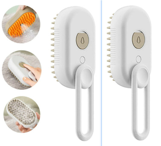 3 in 1 Electric Pet Grooming Comb - Steamy Massage